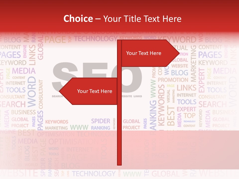 Submit Optimization Looking PowerPoint Template
