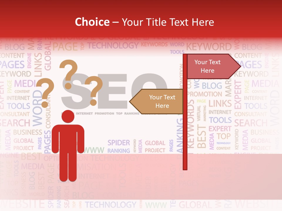 Submit Optimization Looking PowerPoint Template