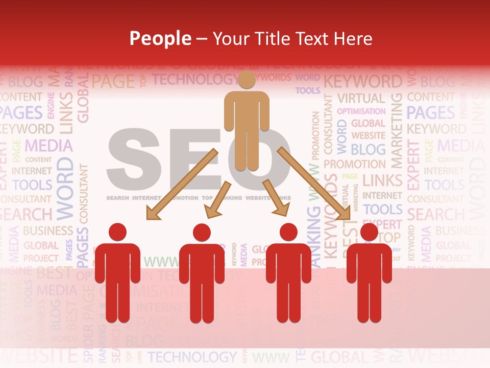 Submit Optimization Looking PowerPoint Template