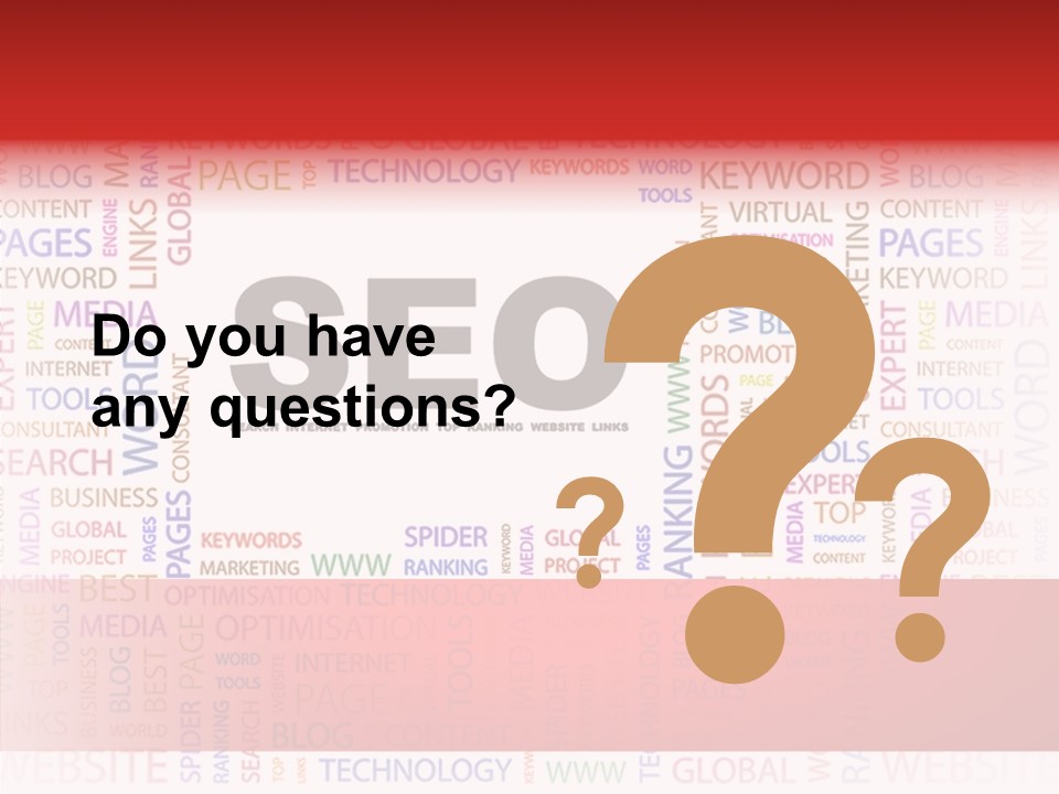 Submit Optimization Looking PowerPoint Template