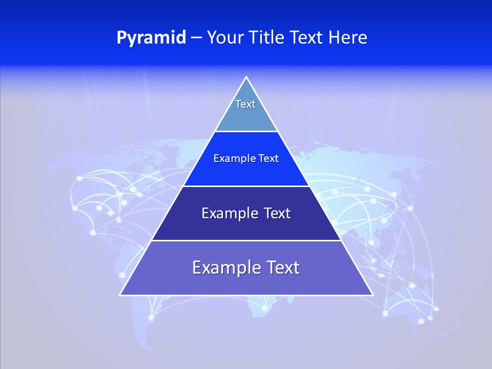 Communication Connectivity Region PowerPoint Template