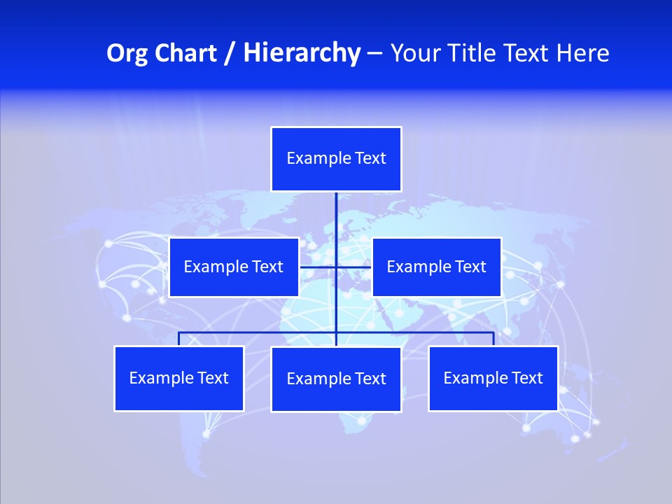 Communication Connectivity Region PowerPoint Template