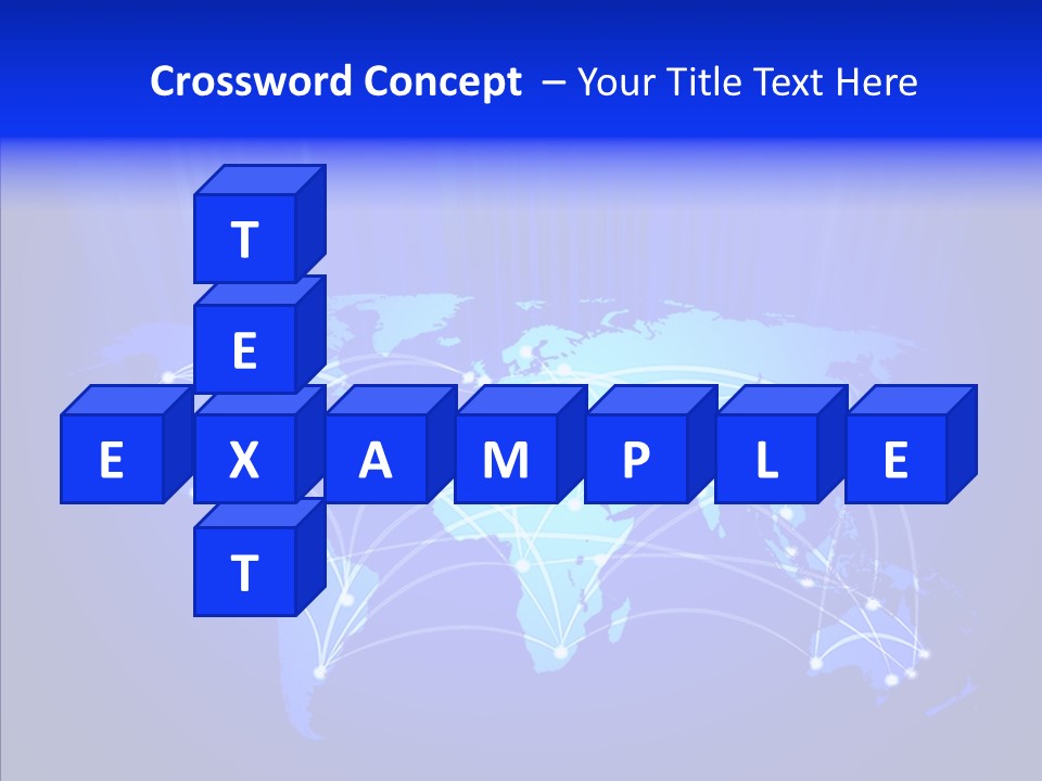 Communication Connectivity Region PowerPoint Template