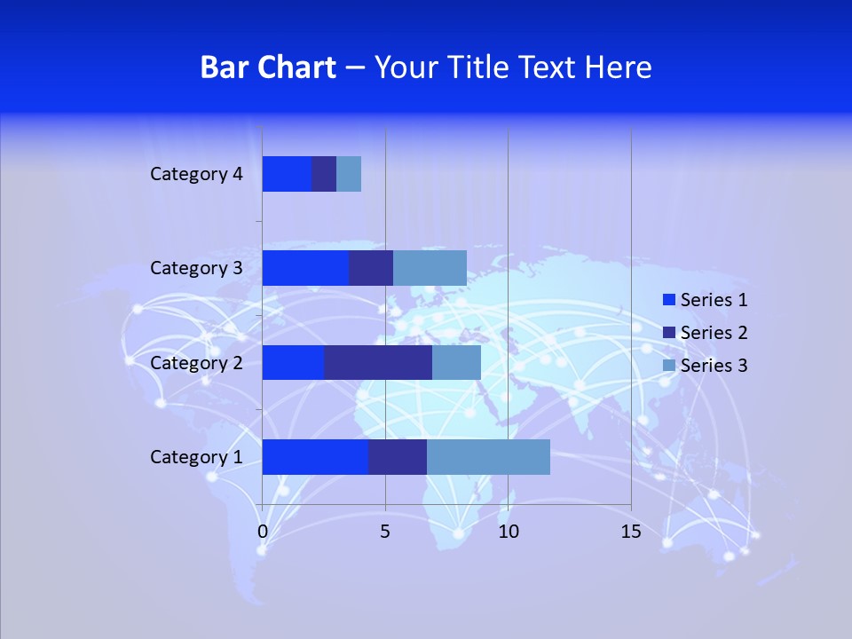 Communication Connectivity Region PowerPoint Template