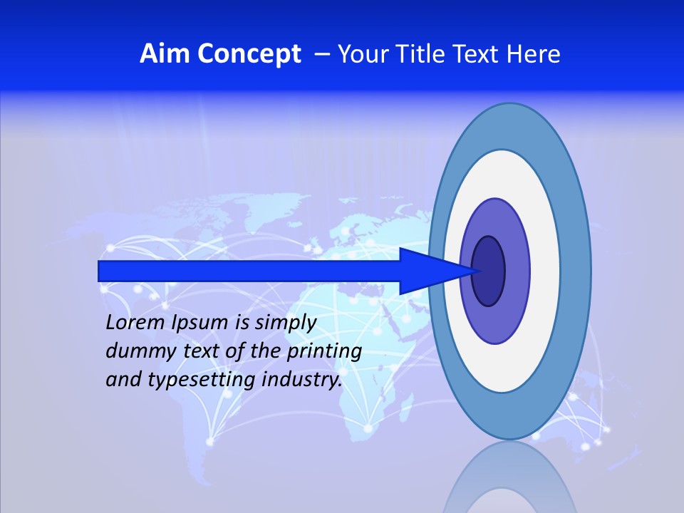 Communication Connectivity Region PowerPoint Template