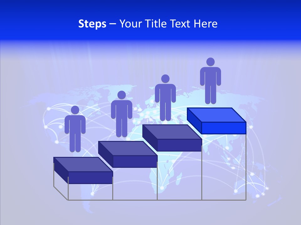 Communication Connectivity Region PowerPoint Template
