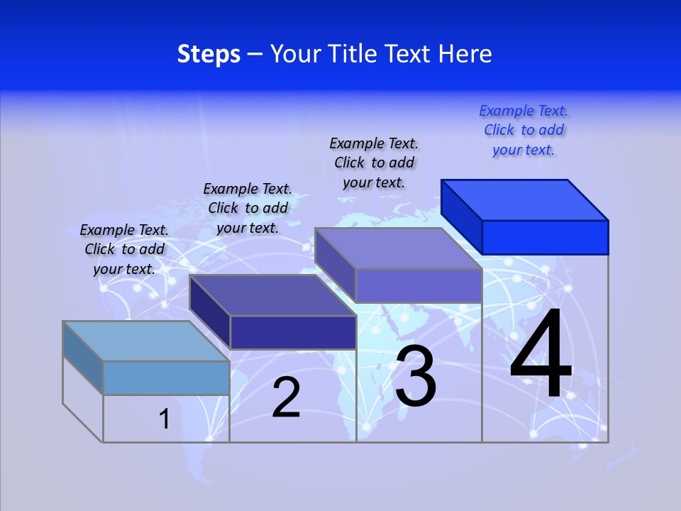 Communication Connectivity Region PowerPoint Template
