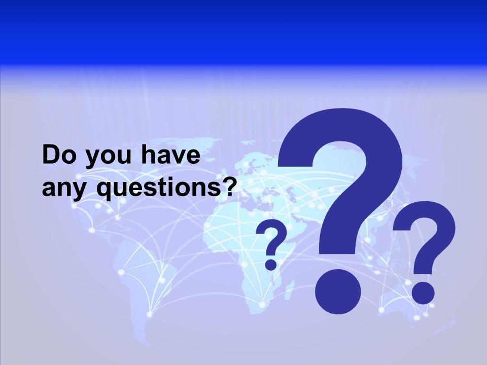 Communication Connectivity Region PowerPoint Template