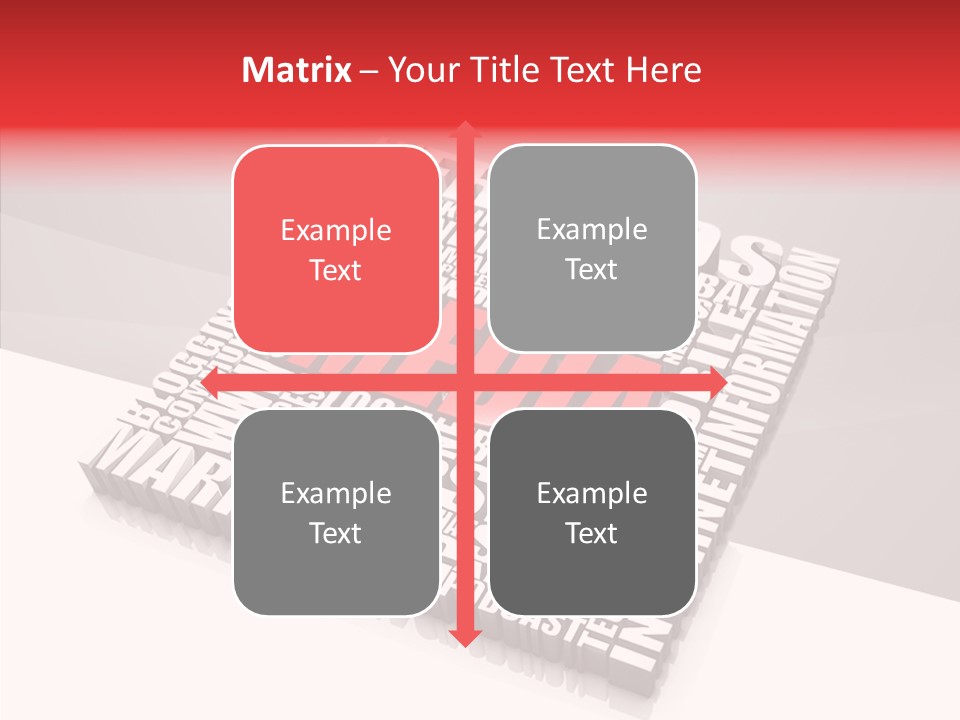 Community Generated Shape PowerPoint Template