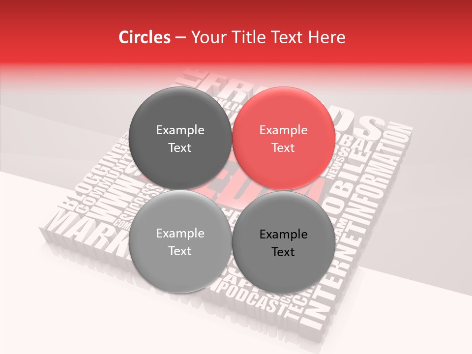 Community Generated Shape PowerPoint Template