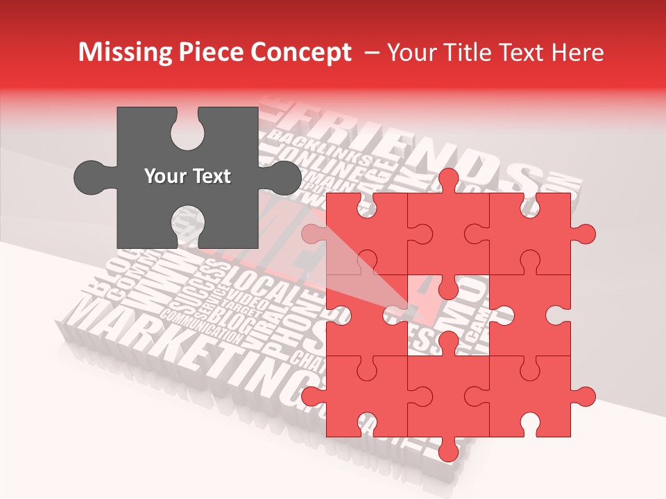 Community Generated Shape PowerPoint Template