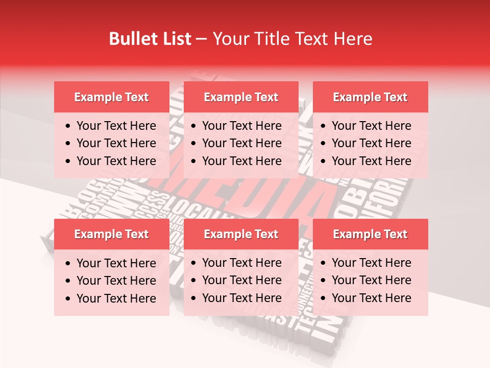 Community Generated Shape PowerPoint Template