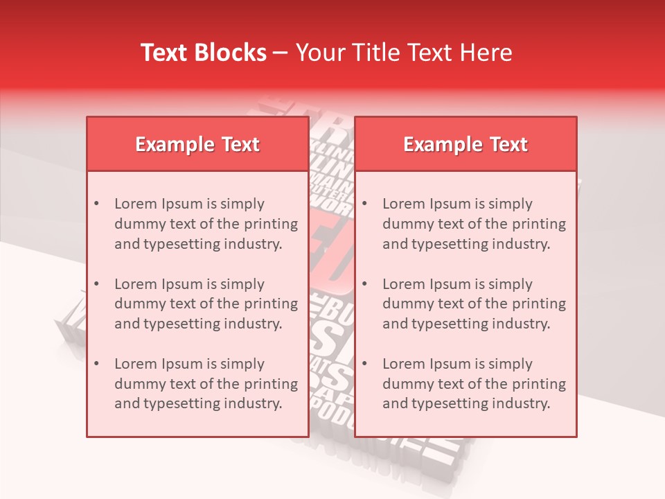 Community Generated Shape PowerPoint Template