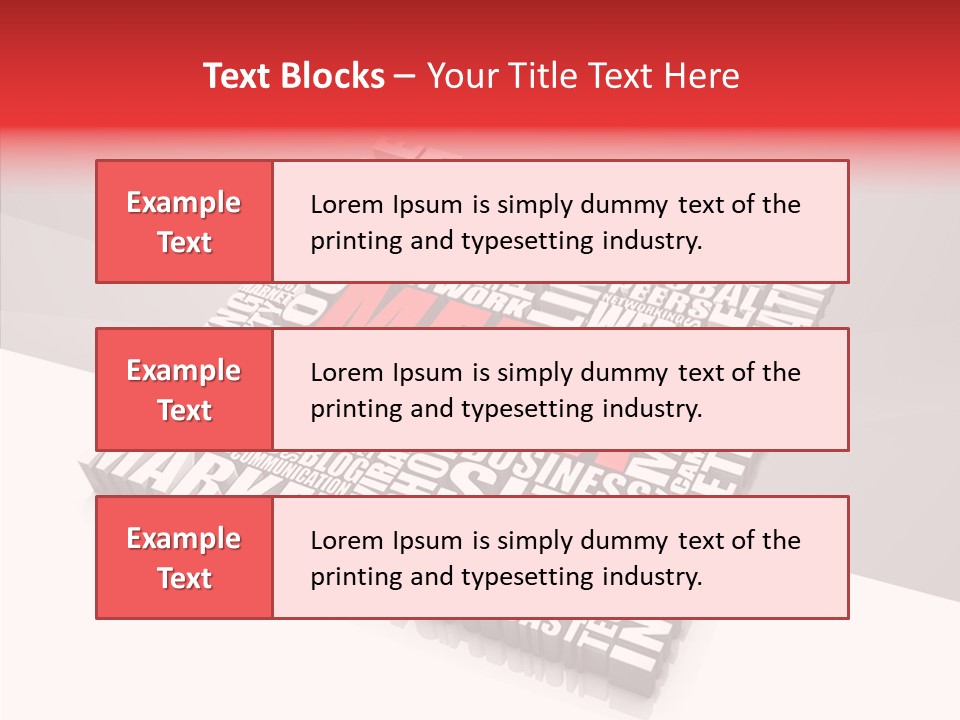 Community Generated Shape PowerPoint Template