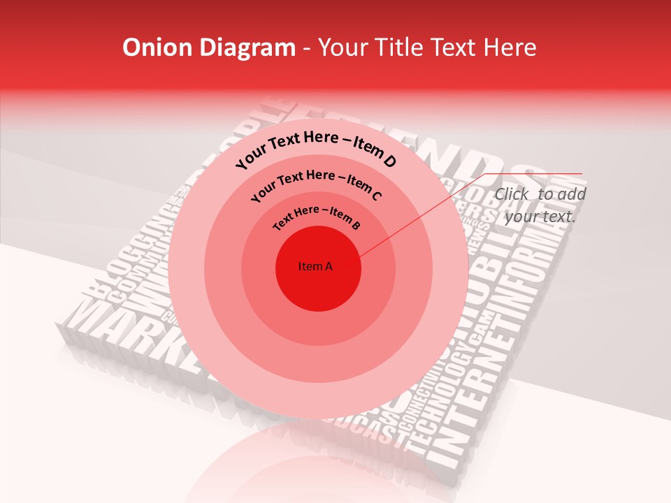 Community Generated Shape PowerPoint Template