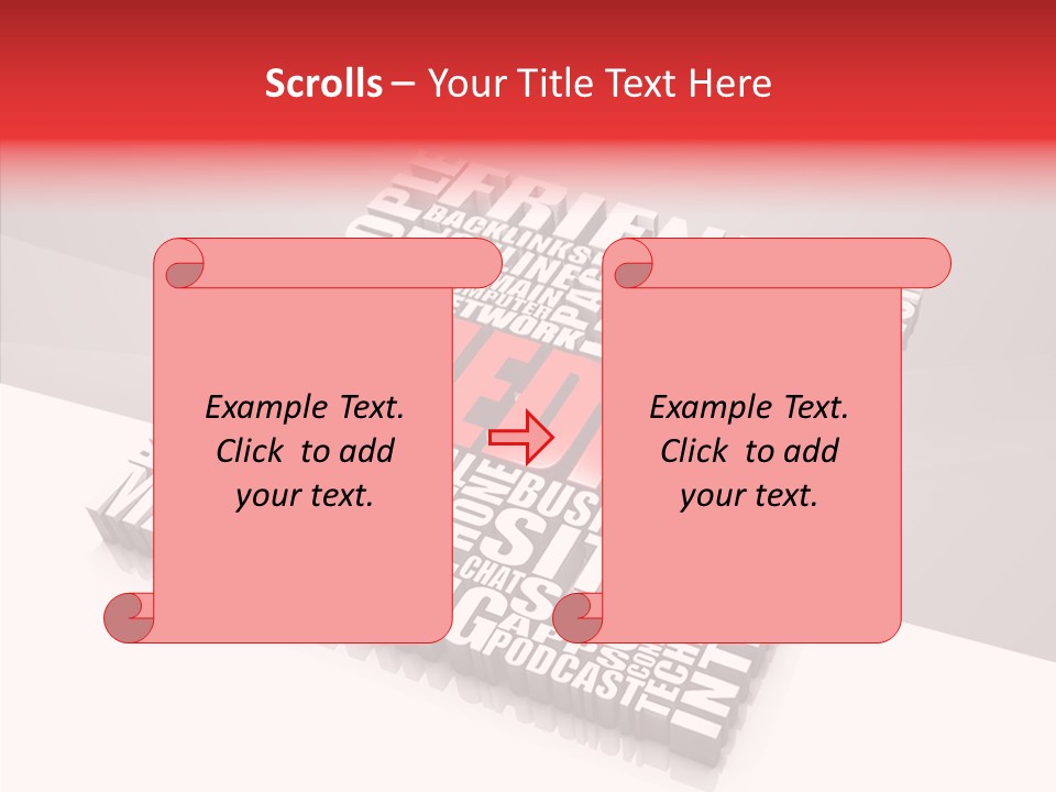 Community Generated Shape PowerPoint Template