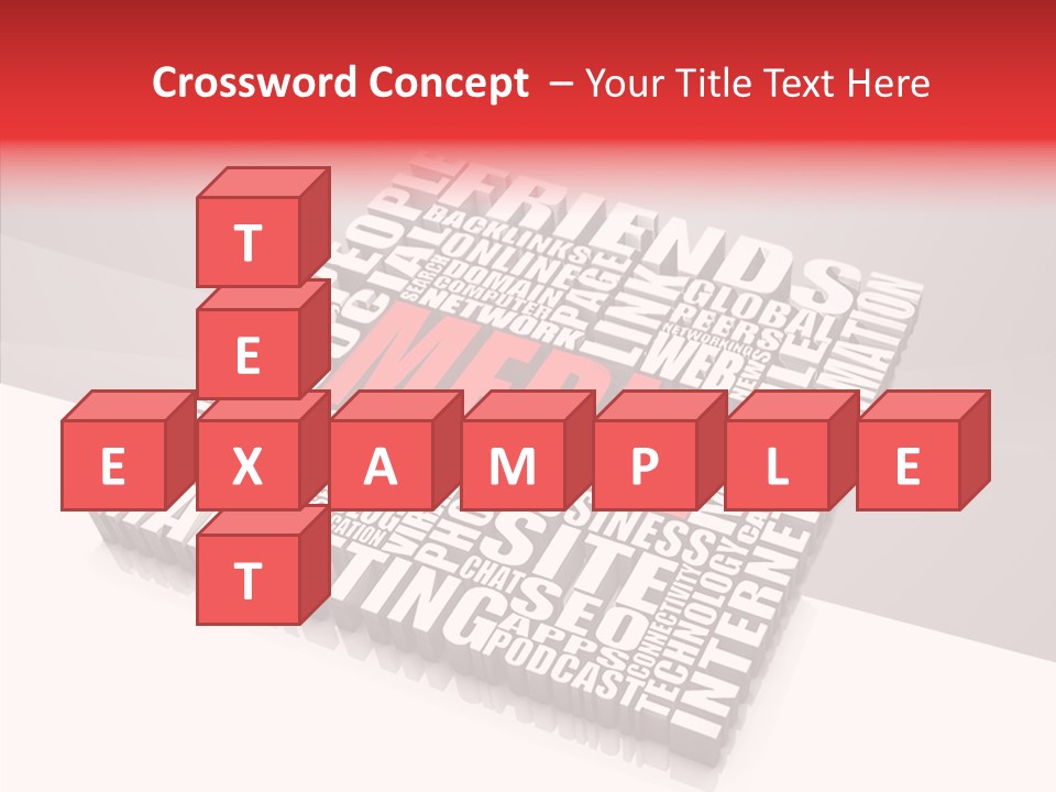 Community Generated Shape PowerPoint Template