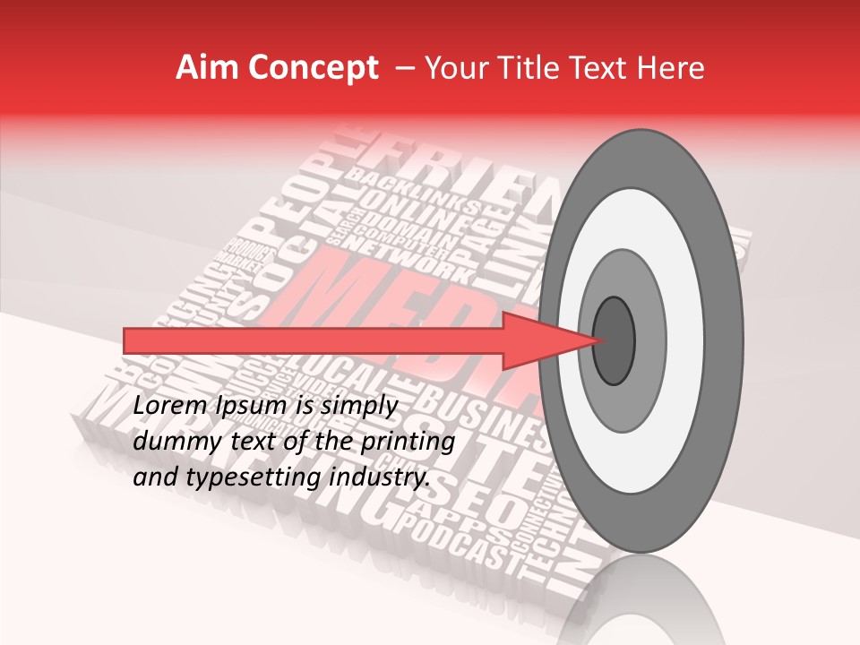 Community Generated Shape PowerPoint Template