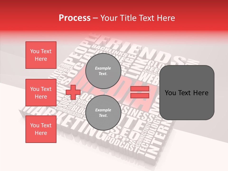 Community Generated Shape PowerPoint Template