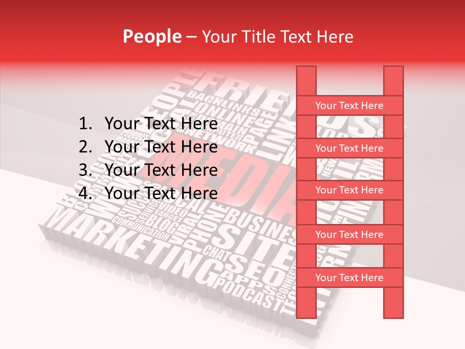 Community Generated Shape PowerPoint Template
