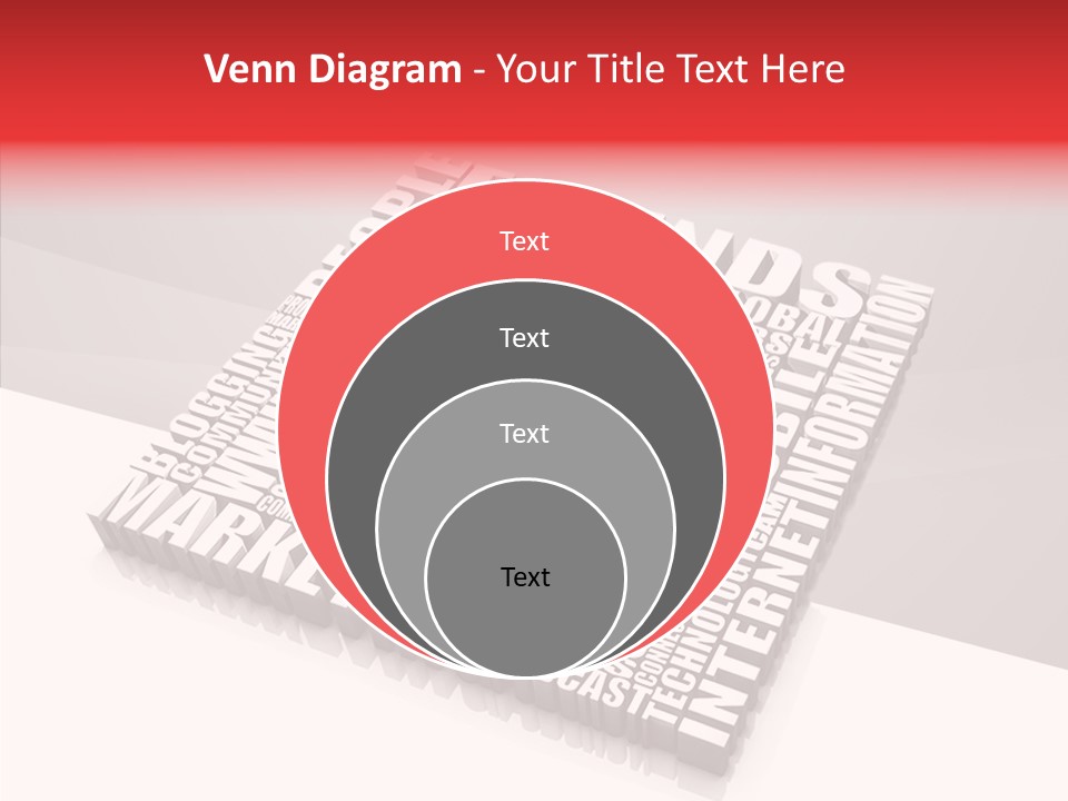 Community Generated Shape PowerPoint Template