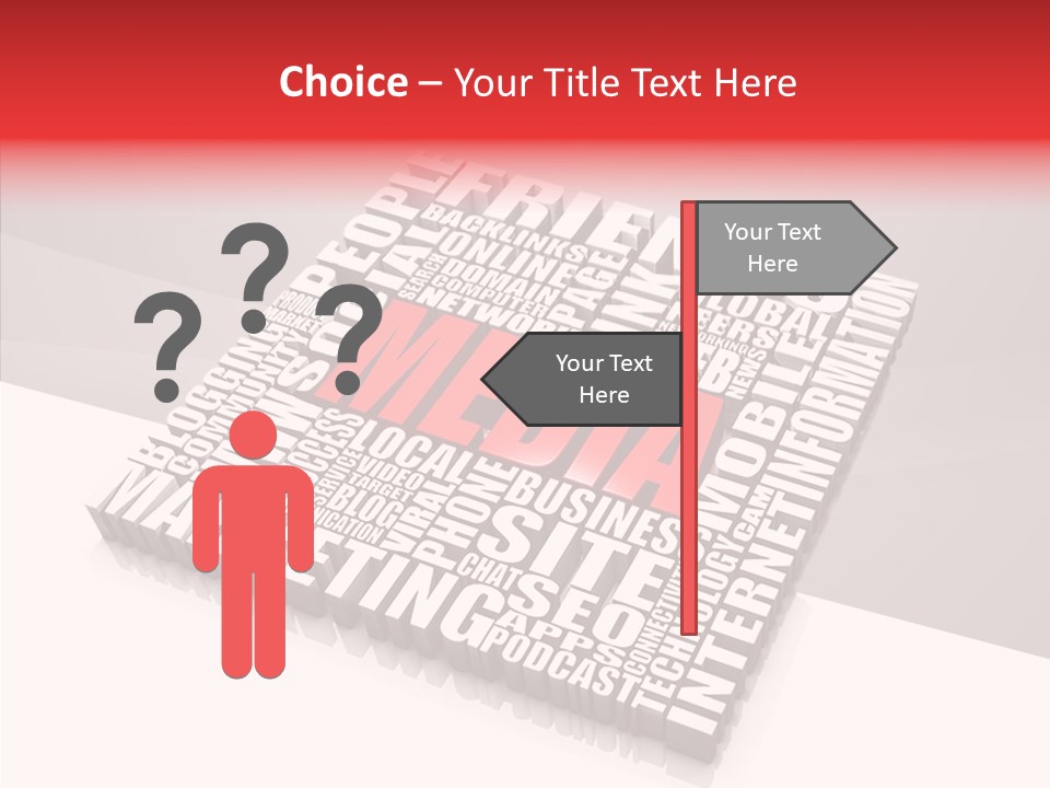Community Generated Shape PowerPoint Template