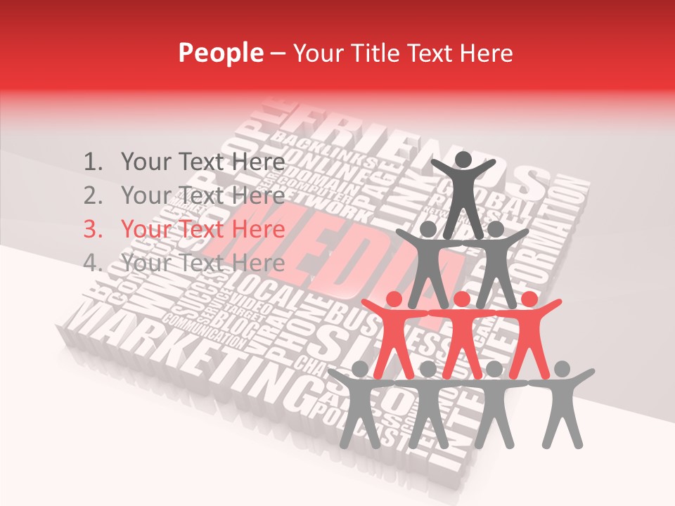 Community Generated Shape PowerPoint Template