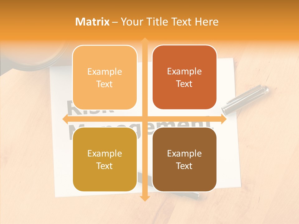 Crash Risky Text PowerPoint Template