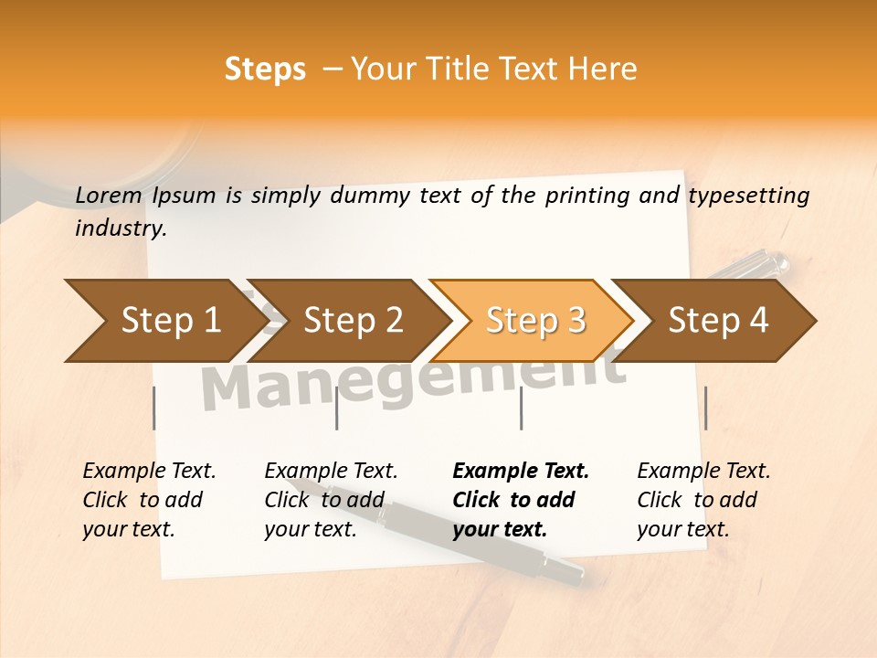 Crash Risky Text PowerPoint Template
