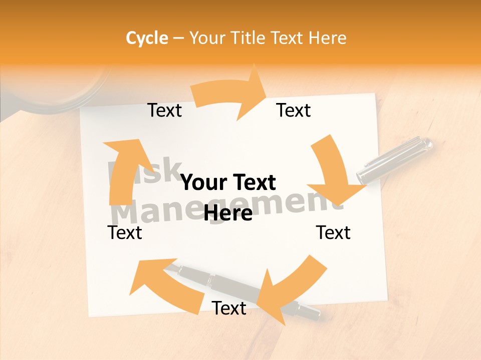 Crash Risky Text PowerPoint Template