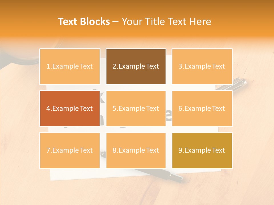 Crash Risky Text PowerPoint Template