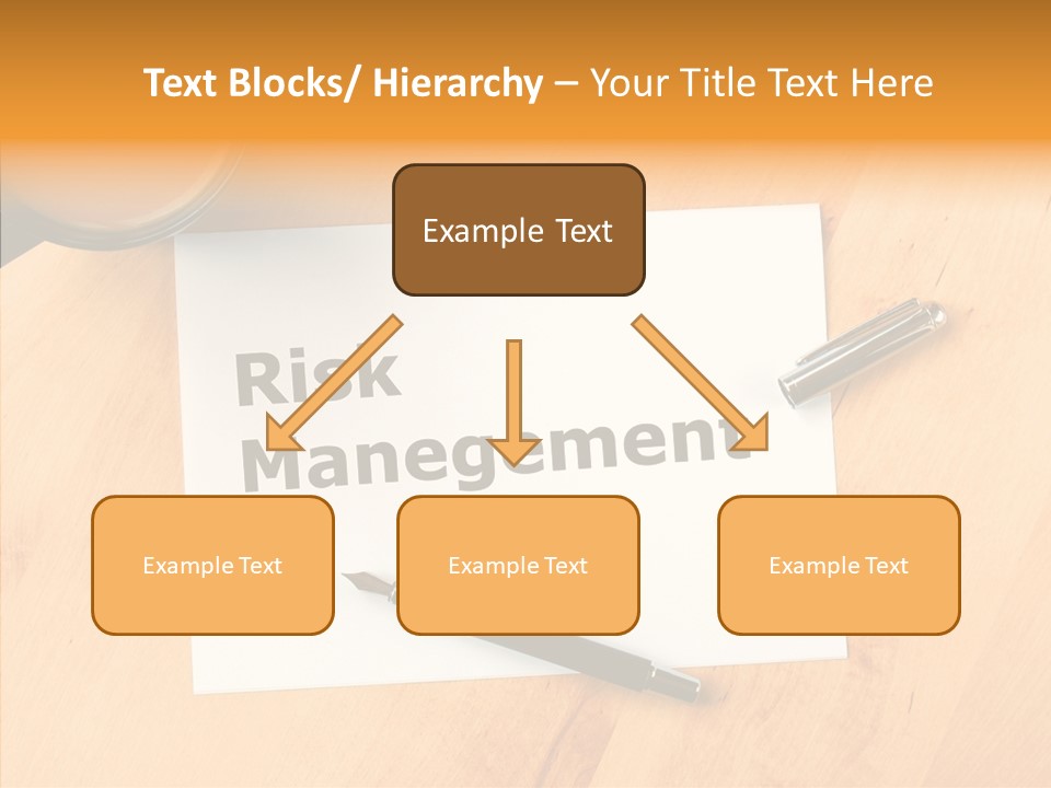 Crash Risky Text PowerPoint Template