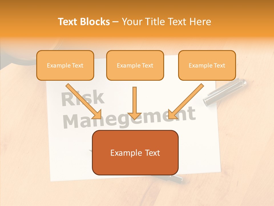 Crash Risky Text PowerPoint Template