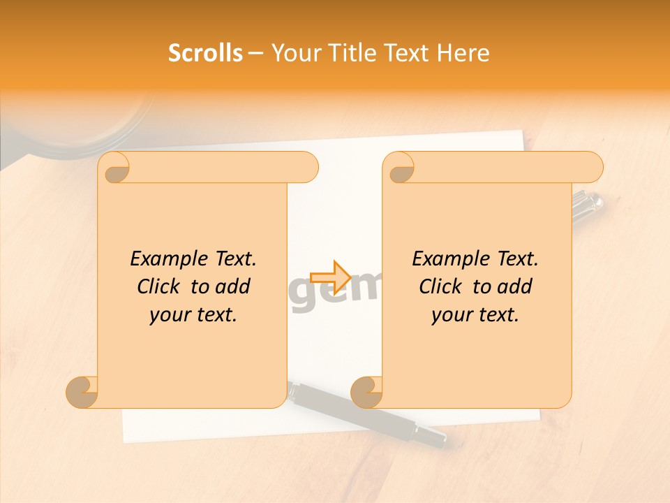 Crash Risky Text PowerPoint Template