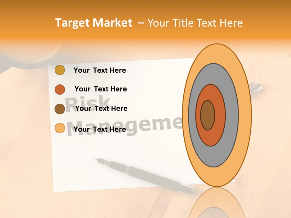 Crash Risky Text PowerPoint Template