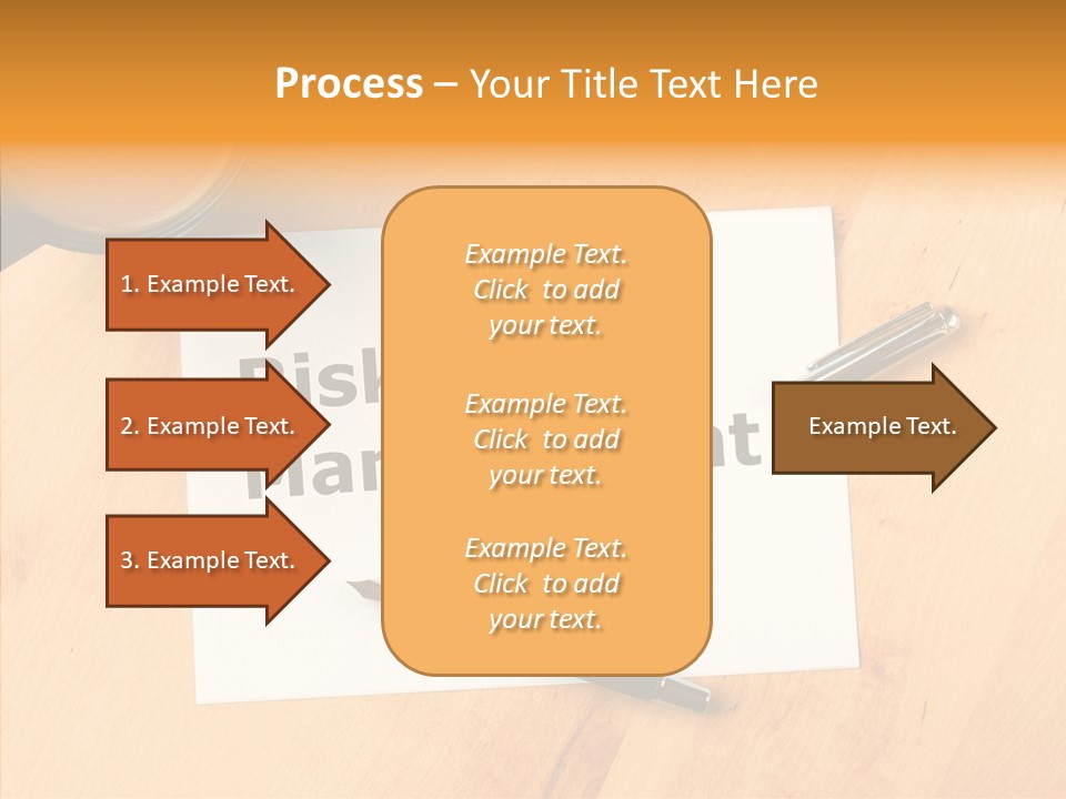Crash Risky Text PowerPoint Template