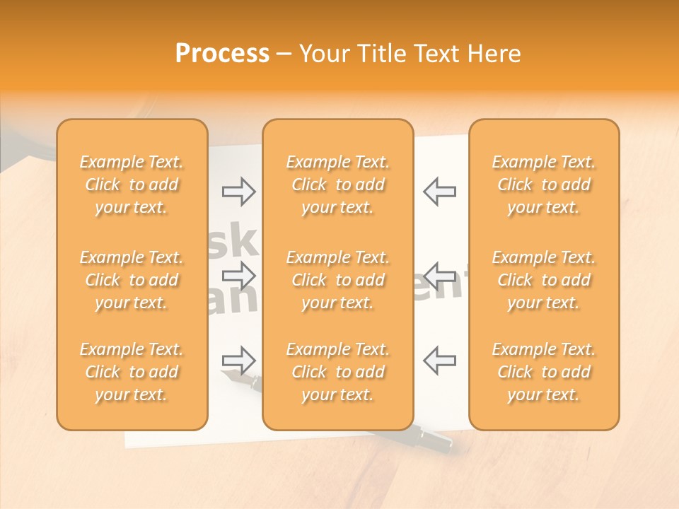 Crash Risky Text PowerPoint Template