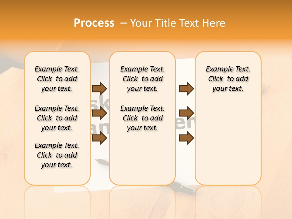 Crash Risky Text PowerPoint Template