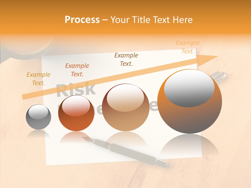 Crash Risky Text PowerPoint Template