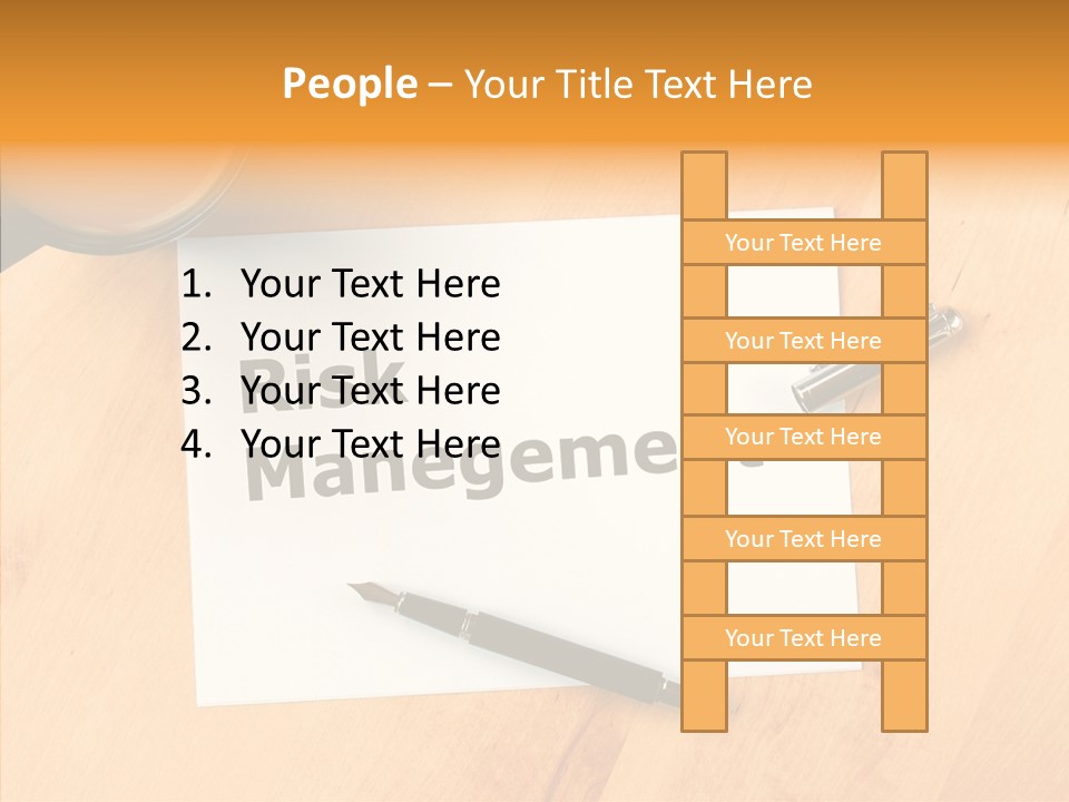 Crash Risky Text PowerPoint Template