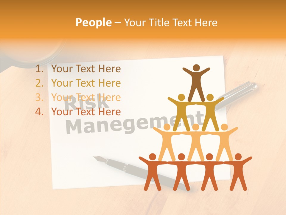 Crash Risky Text PowerPoint Template