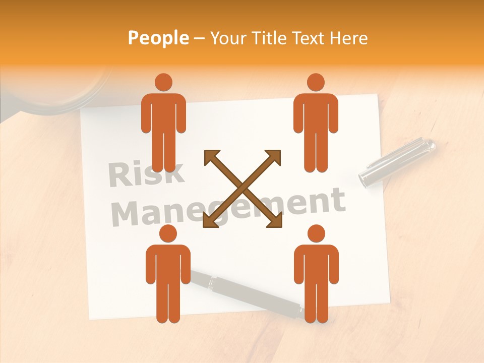 Crash Risky Text PowerPoint Template