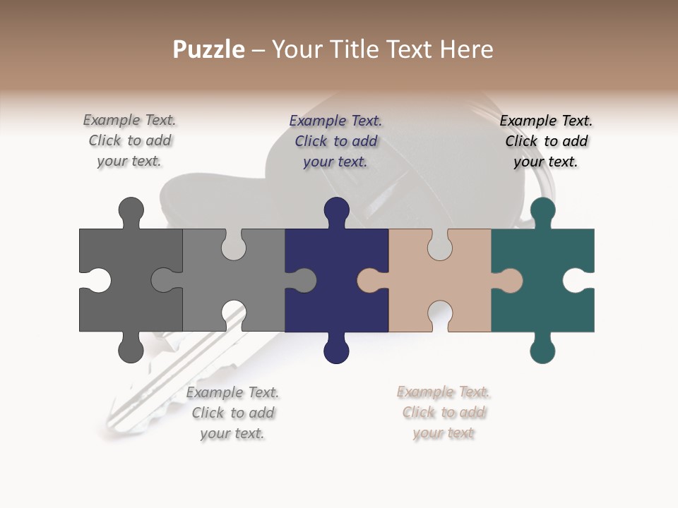 Security Technology Silver PowerPoint Template