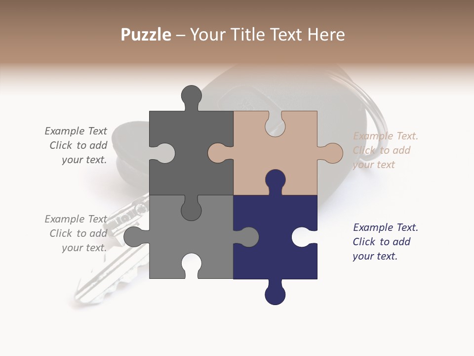 Security Technology Silver PowerPoint Template