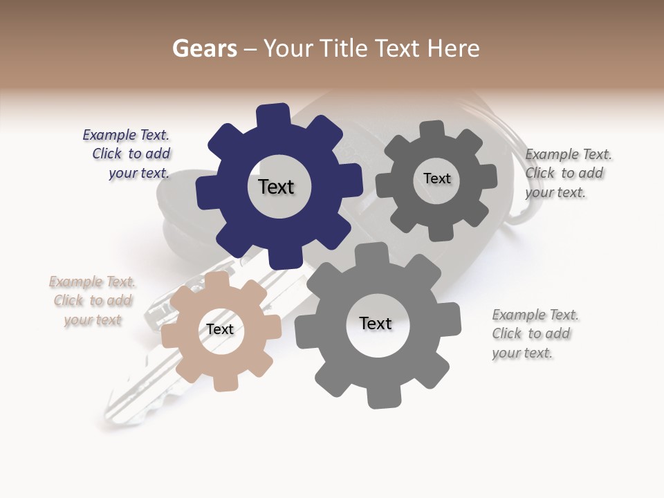 Security Technology Silver PowerPoint Template