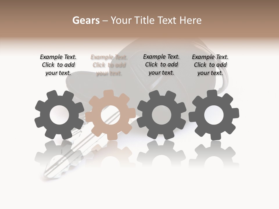 Security Technology Silver PowerPoint Template