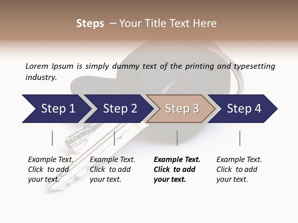 Security Technology Silver PowerPoint Template