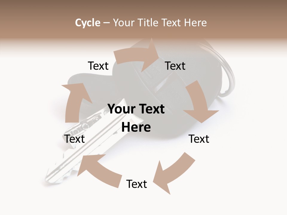 Security Technology Silver PowerPoint Template