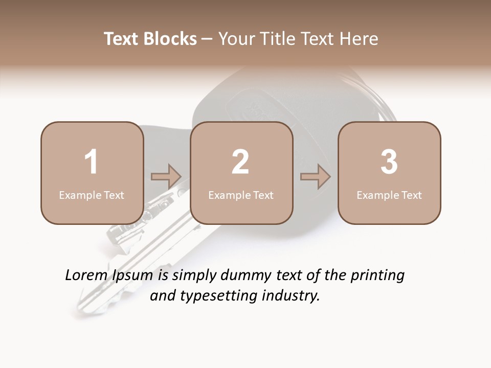 Security Technology Silver PowerPoint Template