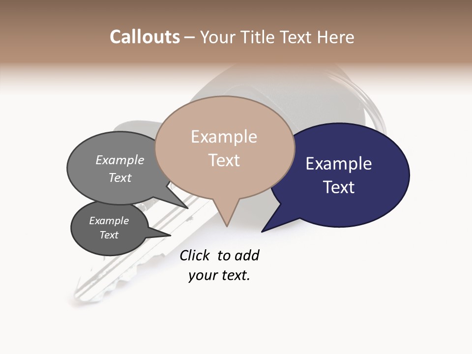 Security Technology Silver PowerPoint Template
